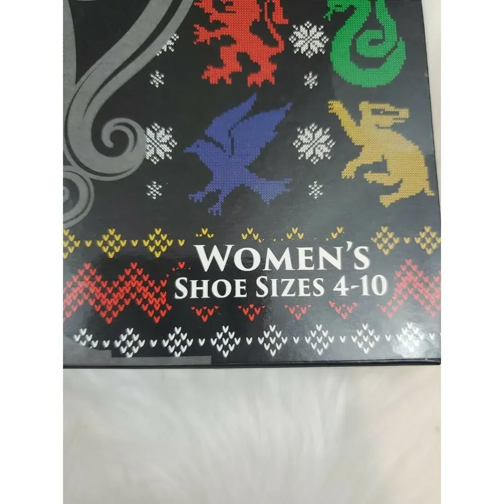 Sock Advent Calendar! Women's Harry Potter Snow Globe 15 Days of Socks Size 4-10